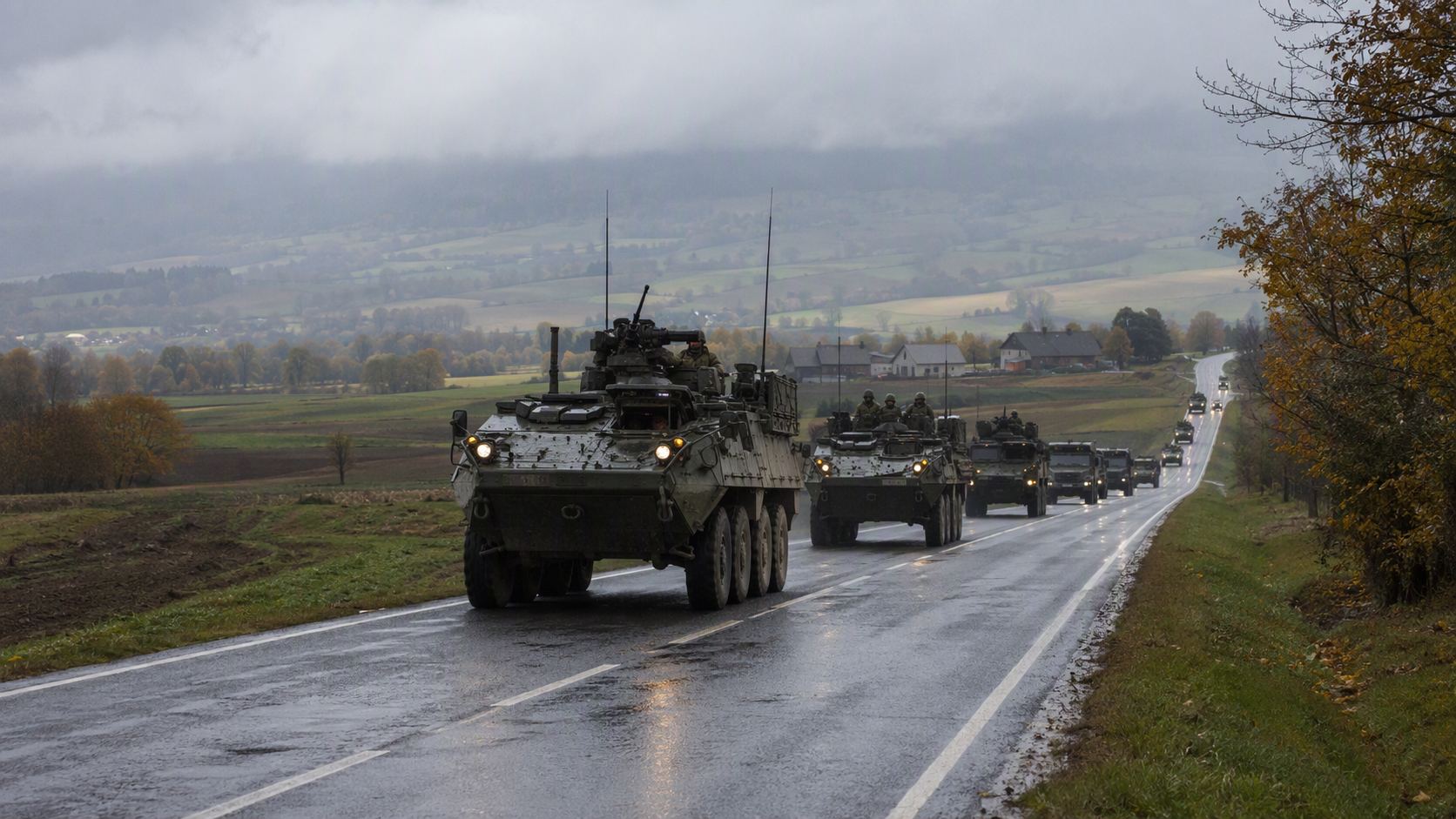 NATO v Polsku zahájilo protiútok, síly MATADOR podle aliančních zdrojů ztratily iniciativu