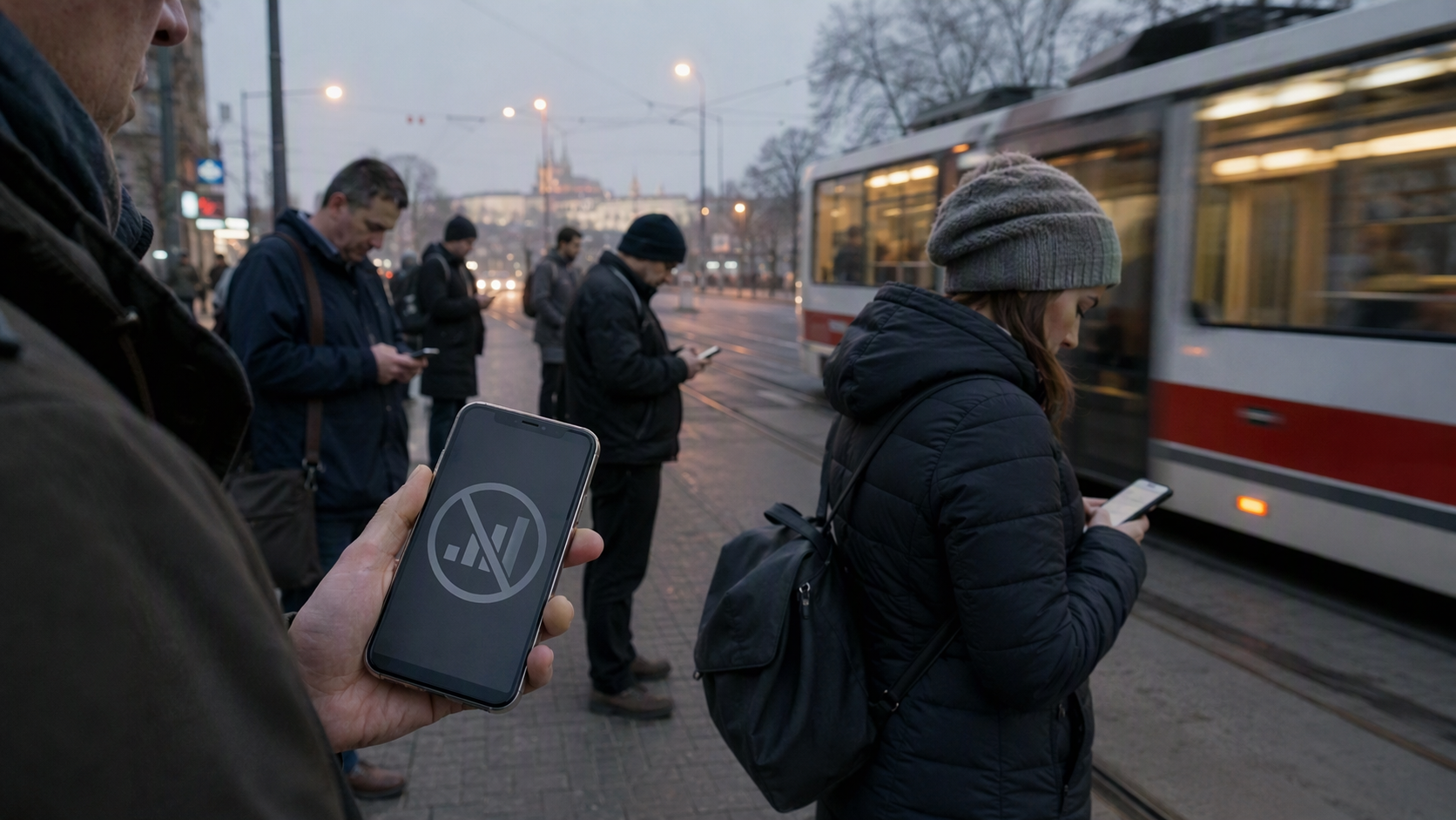 Kyberútok omezil mobilní služby, lidé od rána hlásí potíže s voláním