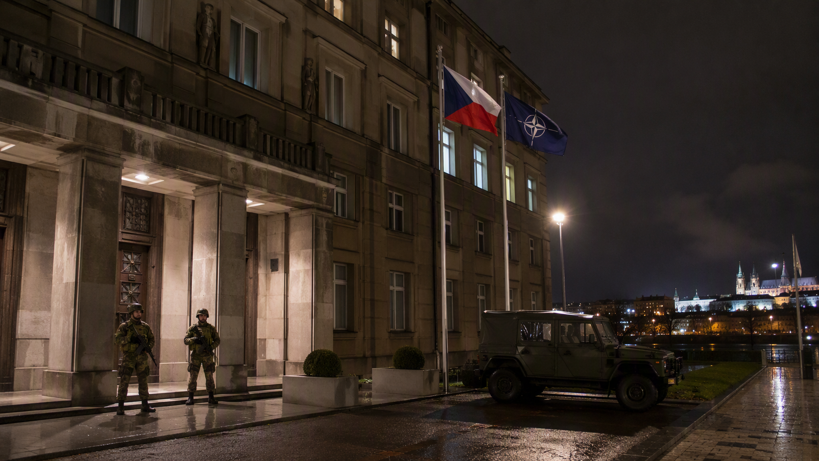 Česká republika vyhlásila válečný stav, bezpečnostní opatření se rozšiřují